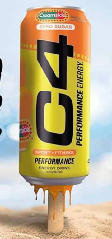 C4 Performance Energy Creamsicle 12-Pack
