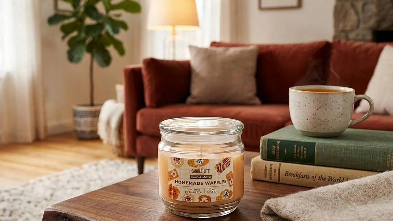 Candle-Lite 10oz Homemade Waffles Candles