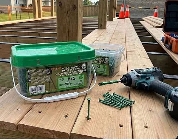 Precision Deck Screws 8x2 in. 2000 Pieces