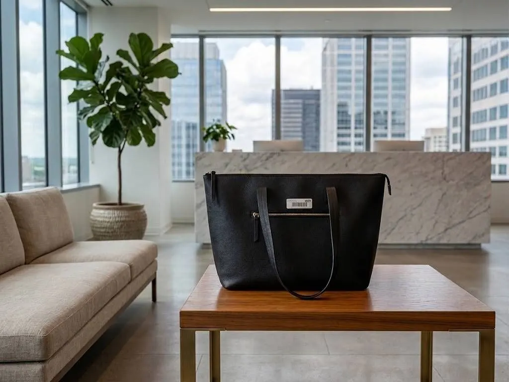 Black Genuine Leather Bag
