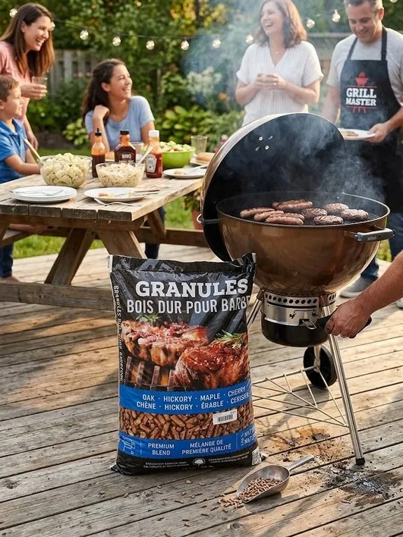 Grill Wood Pellets, 18 kg Assorted Blend
