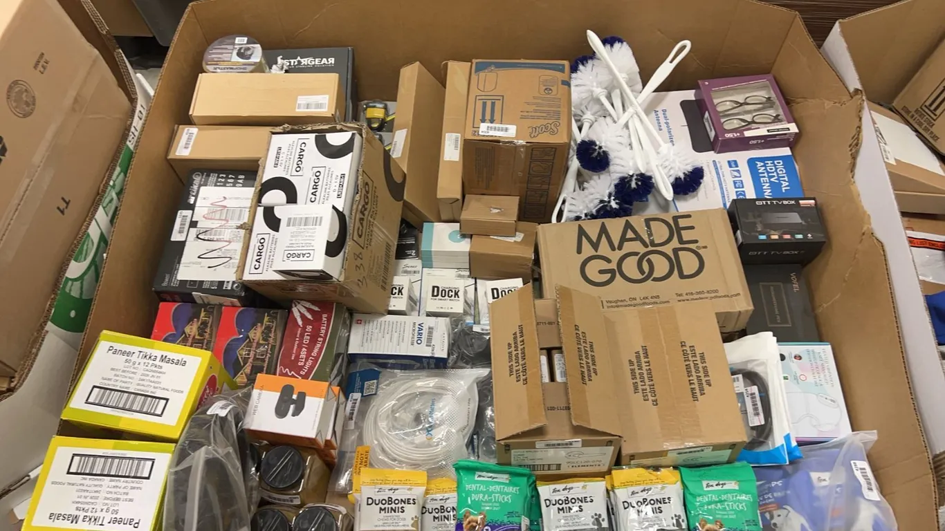 Bulk Mixed Consumer Goods Pallet