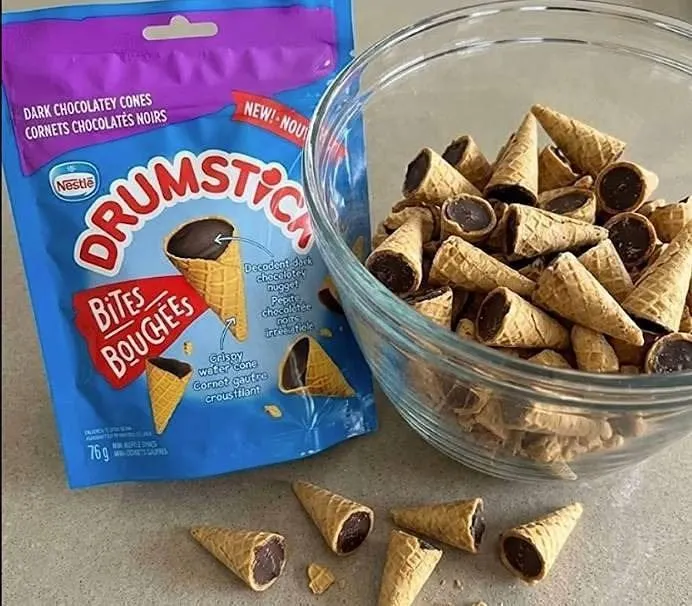 Nestlé Drumstick Bites Dark Chocolate Cones