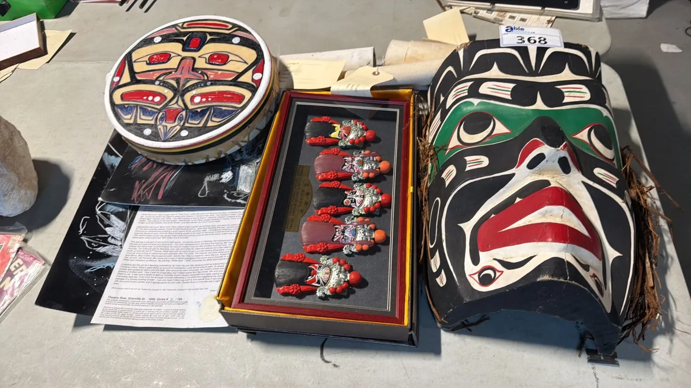 INDIGENOUS ART, ASIAN ART AND ASSORTED MISC ARTWORK