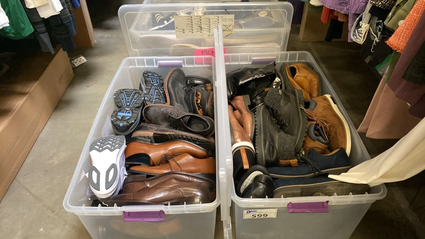 3 BOXES OF ASSORTED MEN'S SHOE'S