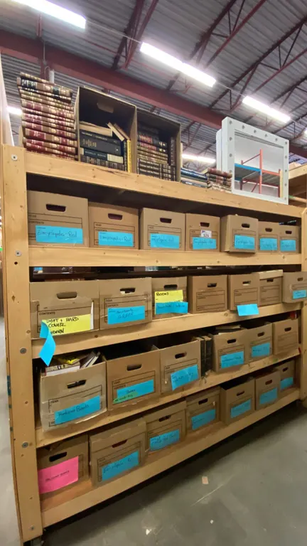 5 SHELVES OF BOOKS AND ENCYCLOPEDIA