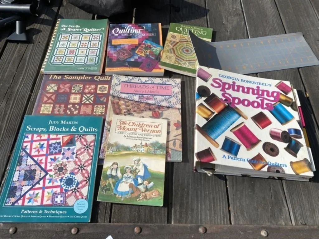 Quilt Books and Fiskars Mat