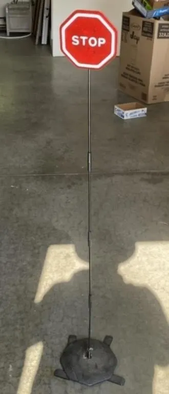 Garage Stop Sign