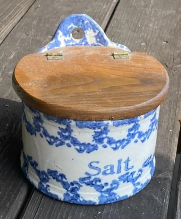 Stoneware Salt Crock