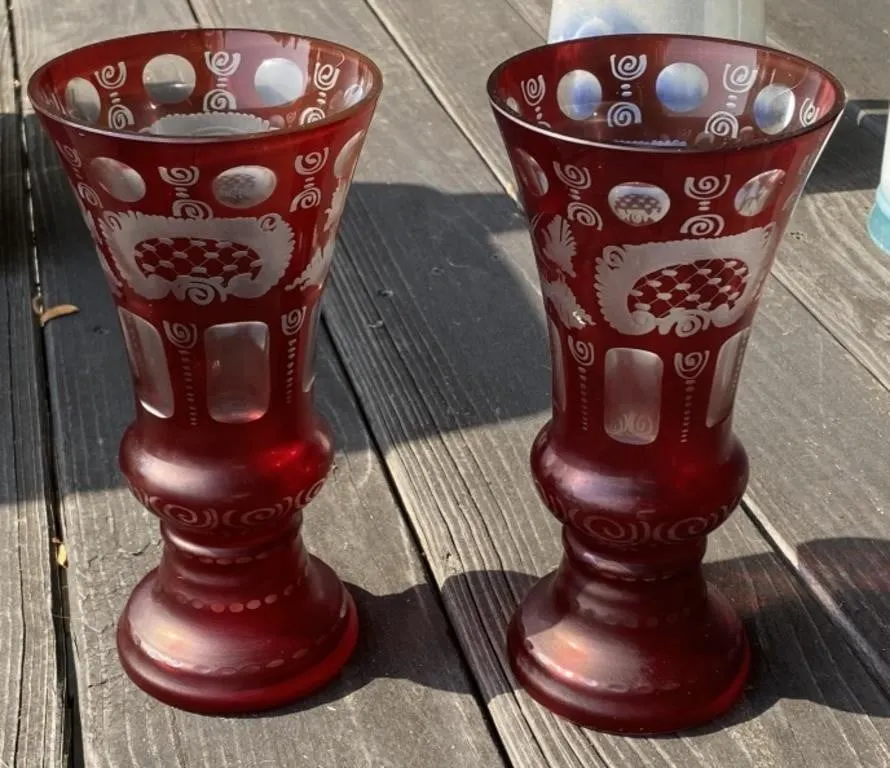 2 - Red Vases