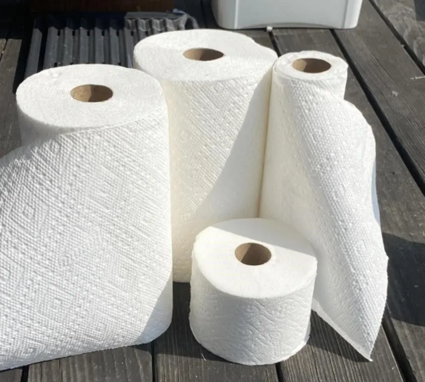 Paper Towels and Toilet Paper