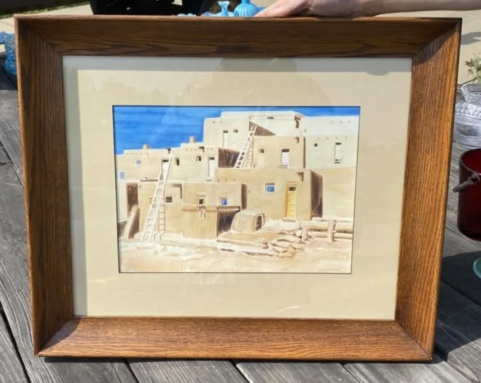 Southwest Artist Signed Print
