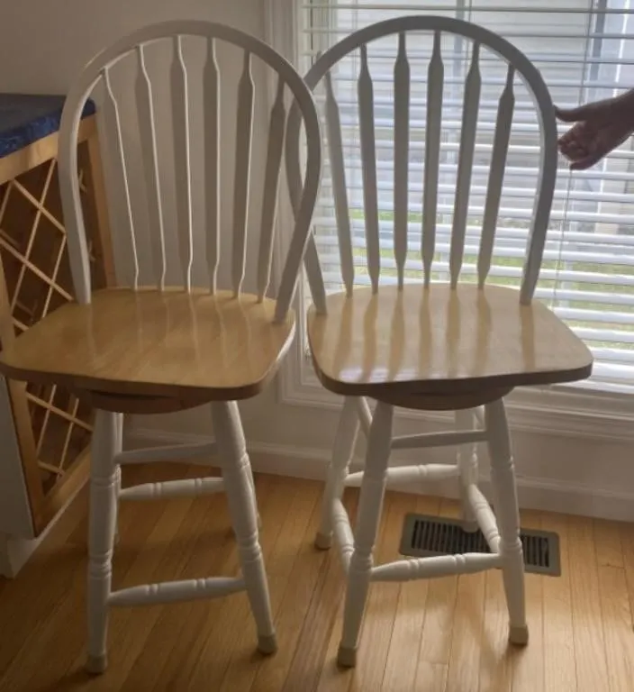 2 - Swivel Barstools