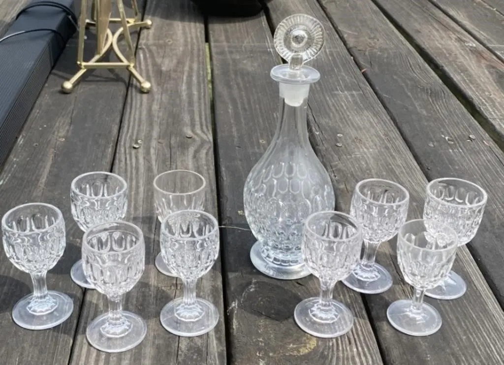 Decanter and Cordials