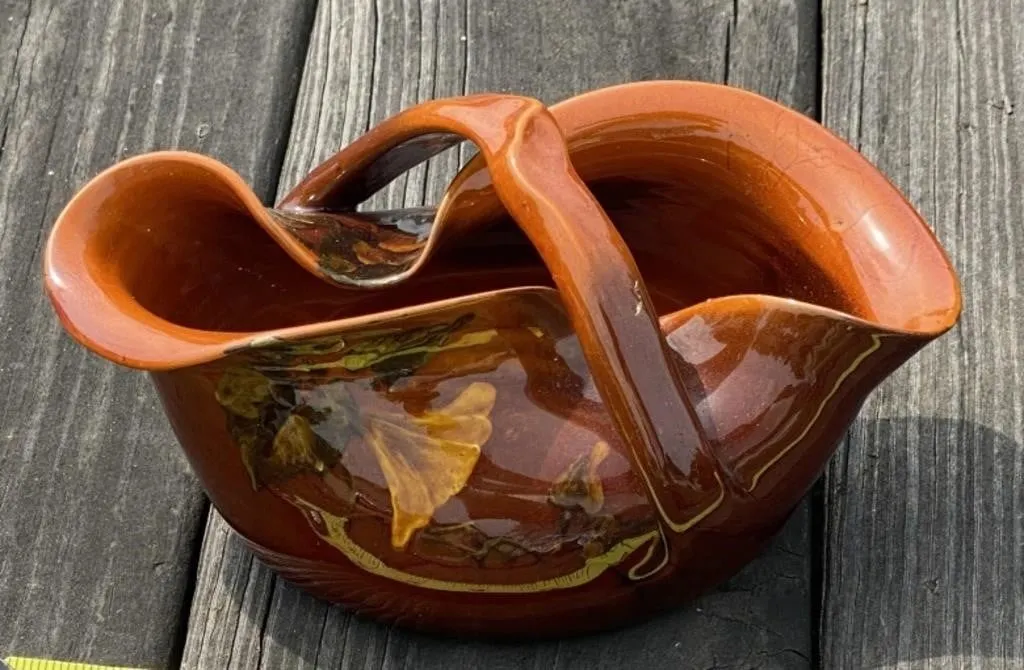 Art Pottery Basket