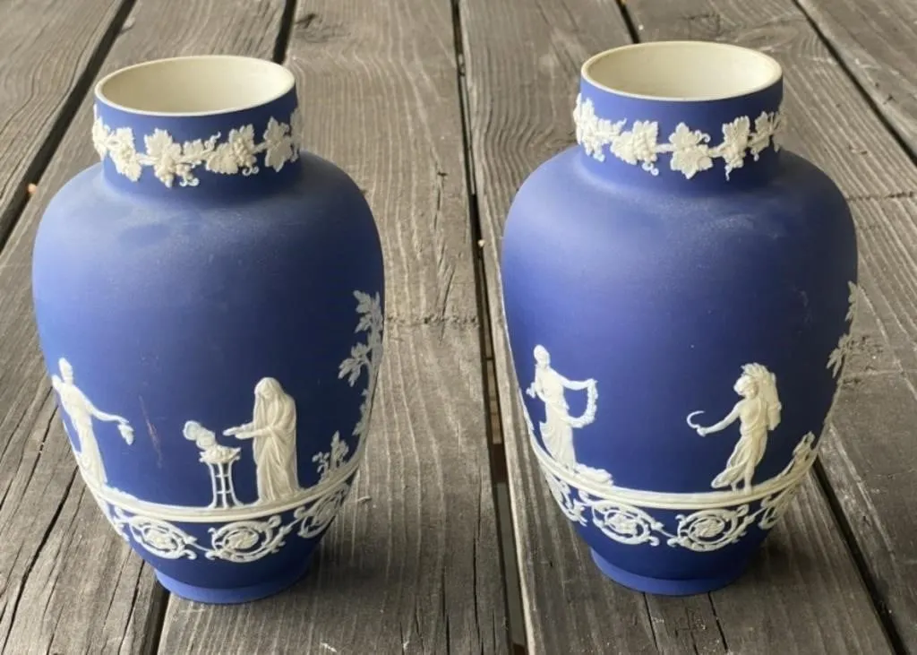 2 - Adams Tunstall Vases