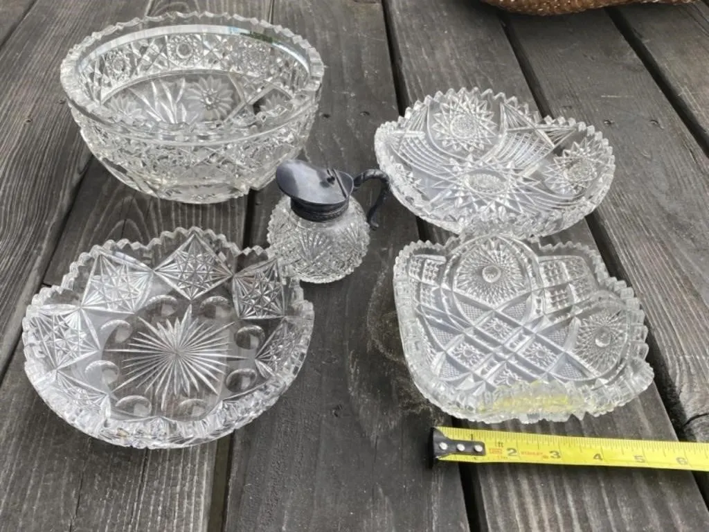 Pattern and Near Cut Glass
