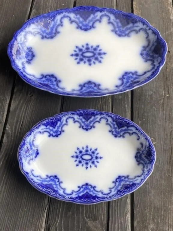 2 - Flow Blue Platters