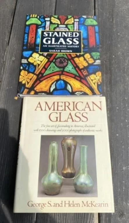 Stained Glass & American Art Glass Books