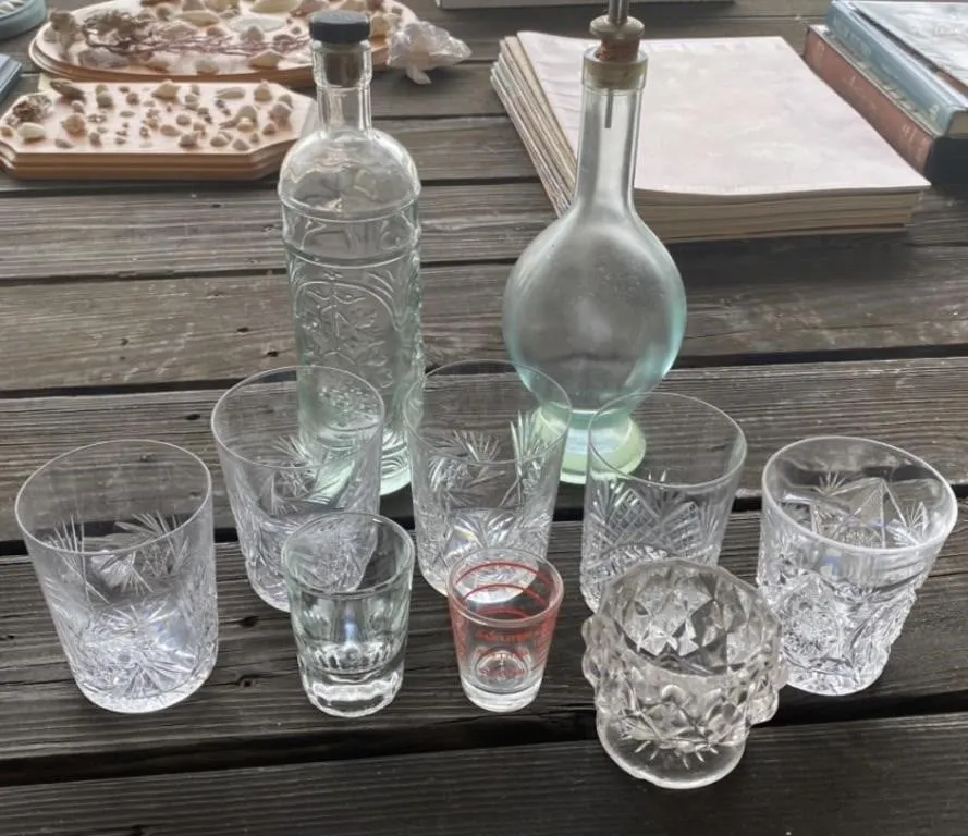 Barware, Tumblers, Bottles
