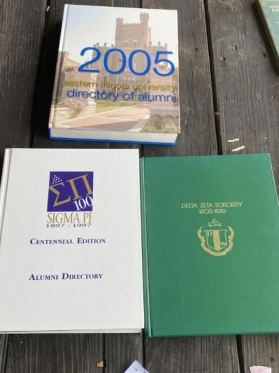 EIU and Delta Zeta Sorority Books