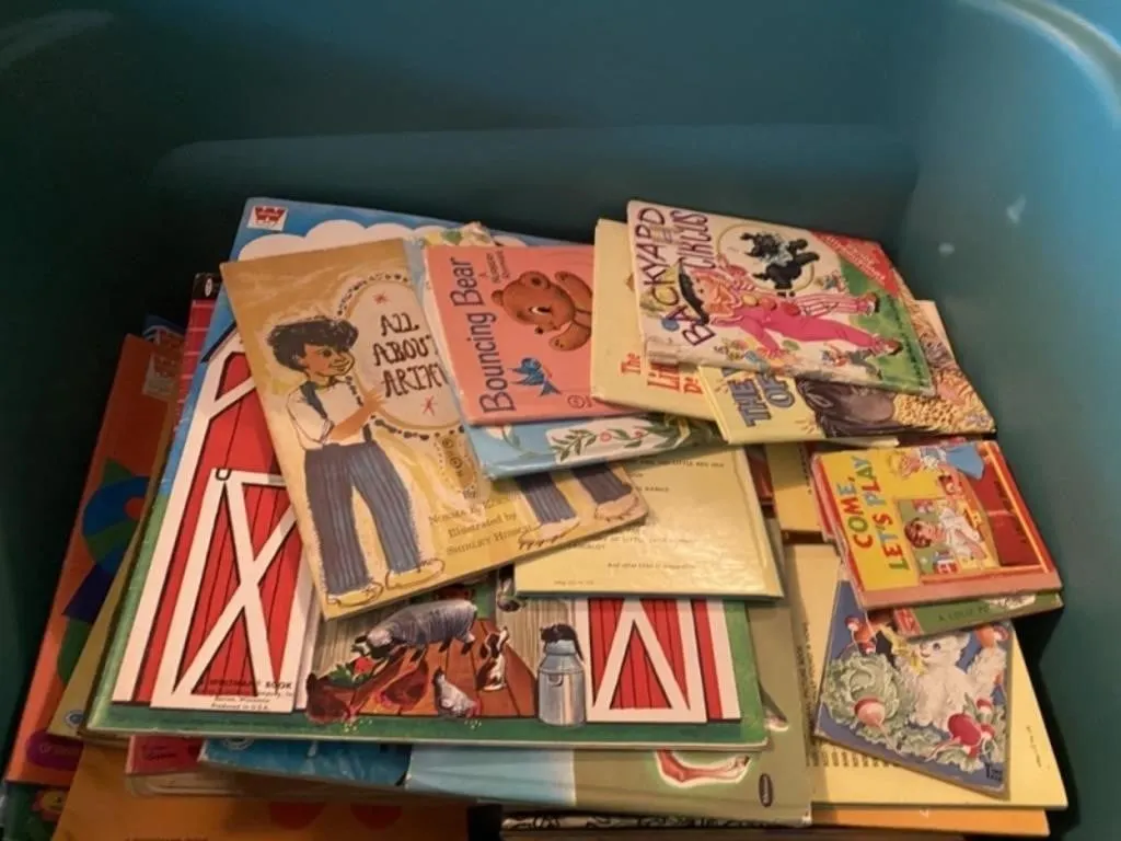 Tote Full of Children's Books