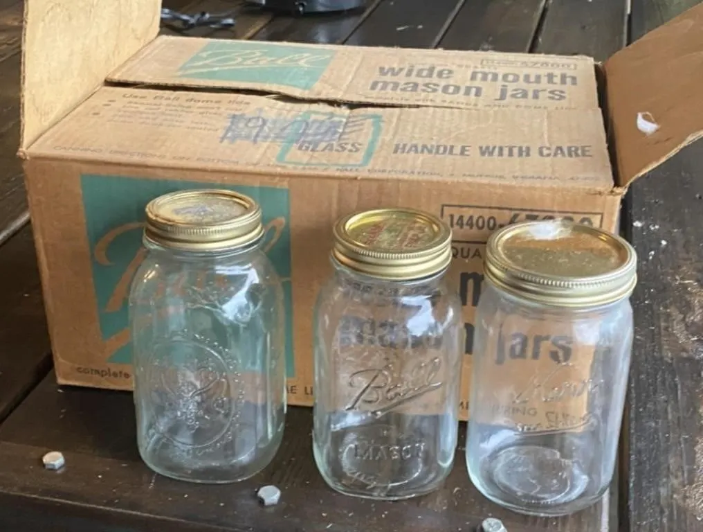 Dozen Canning Jars