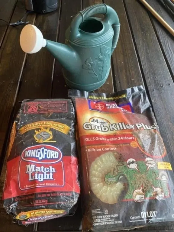 Grub Killer, Charcoal and More