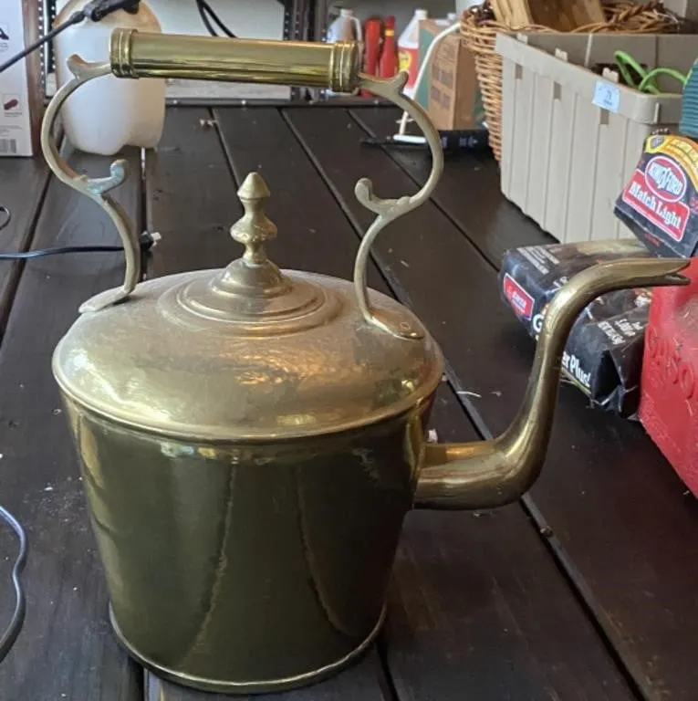 Brass Tea Kettle