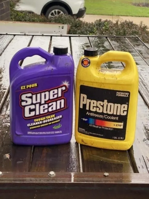 Antifreeze and Cleaner