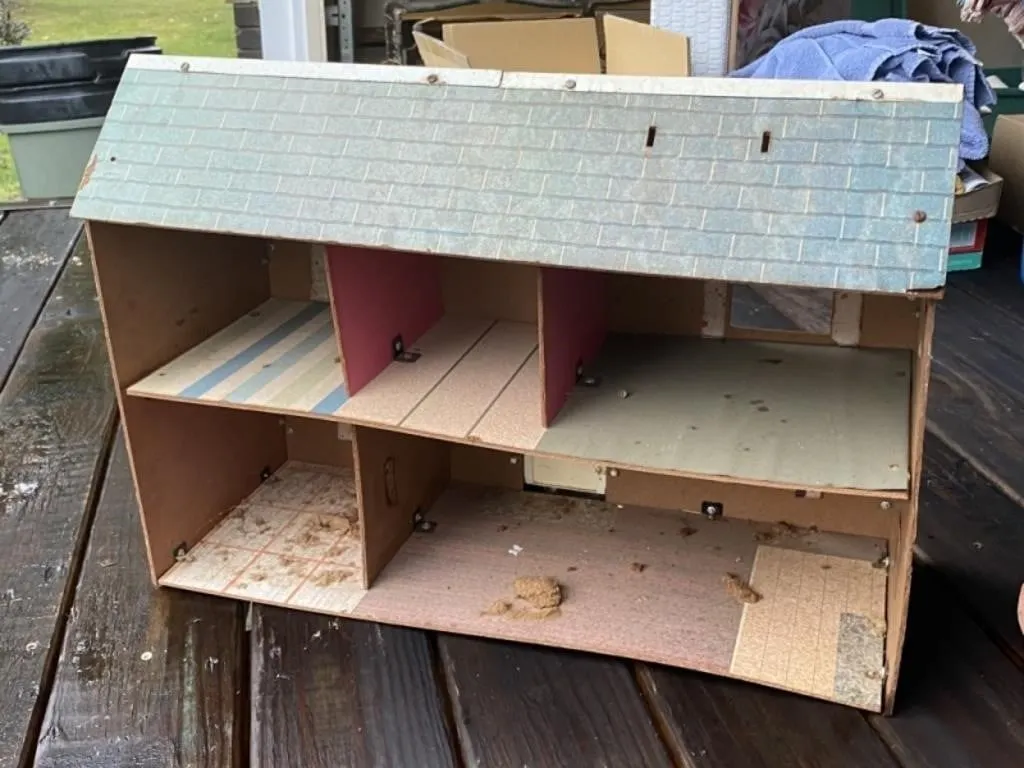 Fiberboard Dollhouse