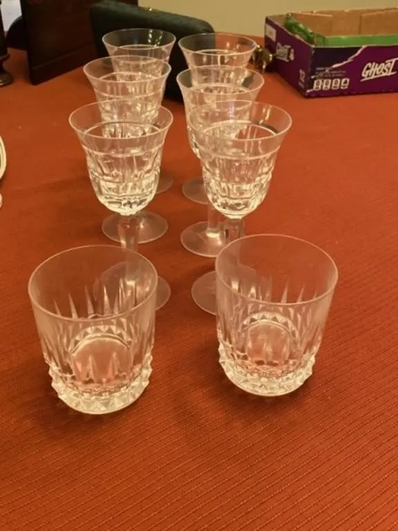 Wine and Rocks Glasses