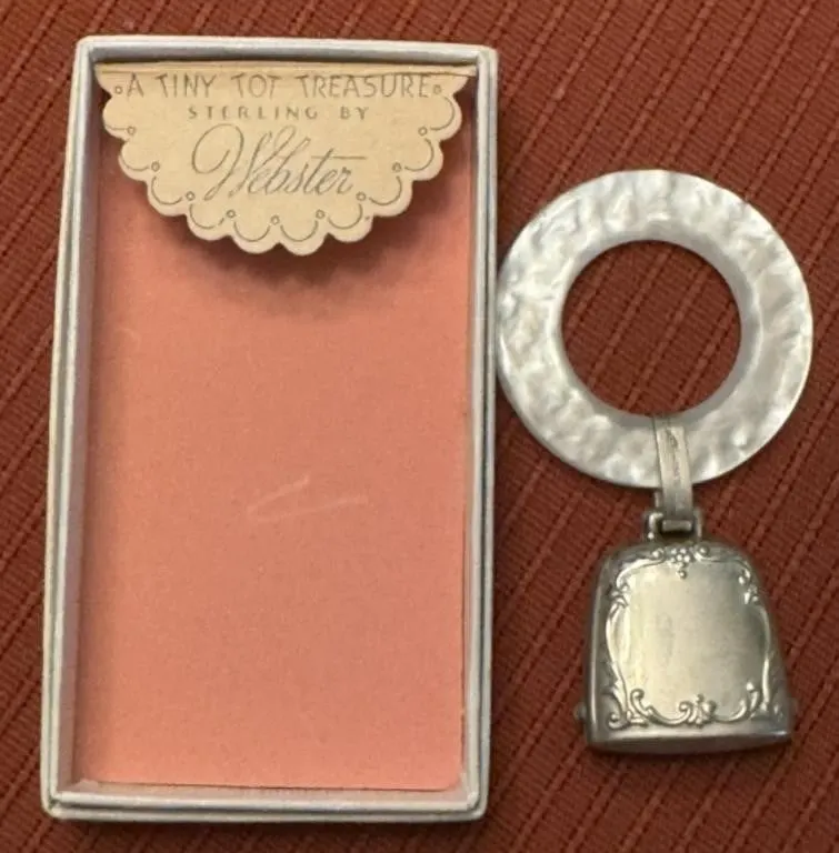 Sterling Baby Rattle