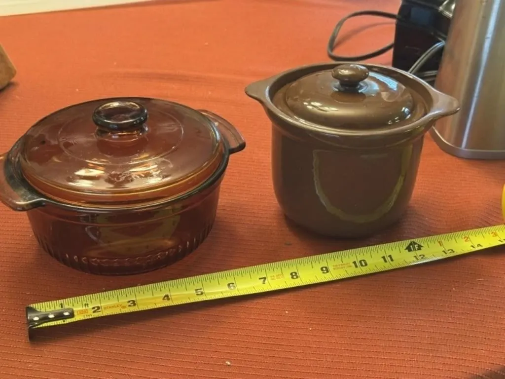 Visionware & Stoneware Small Casseroles