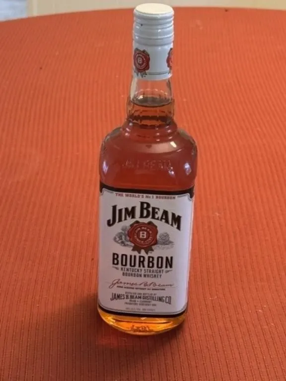 750ml Jim Beam Bottle - Sealed