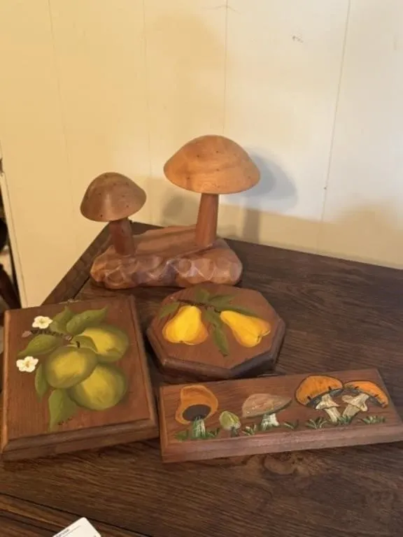 Carved Mushroom and More