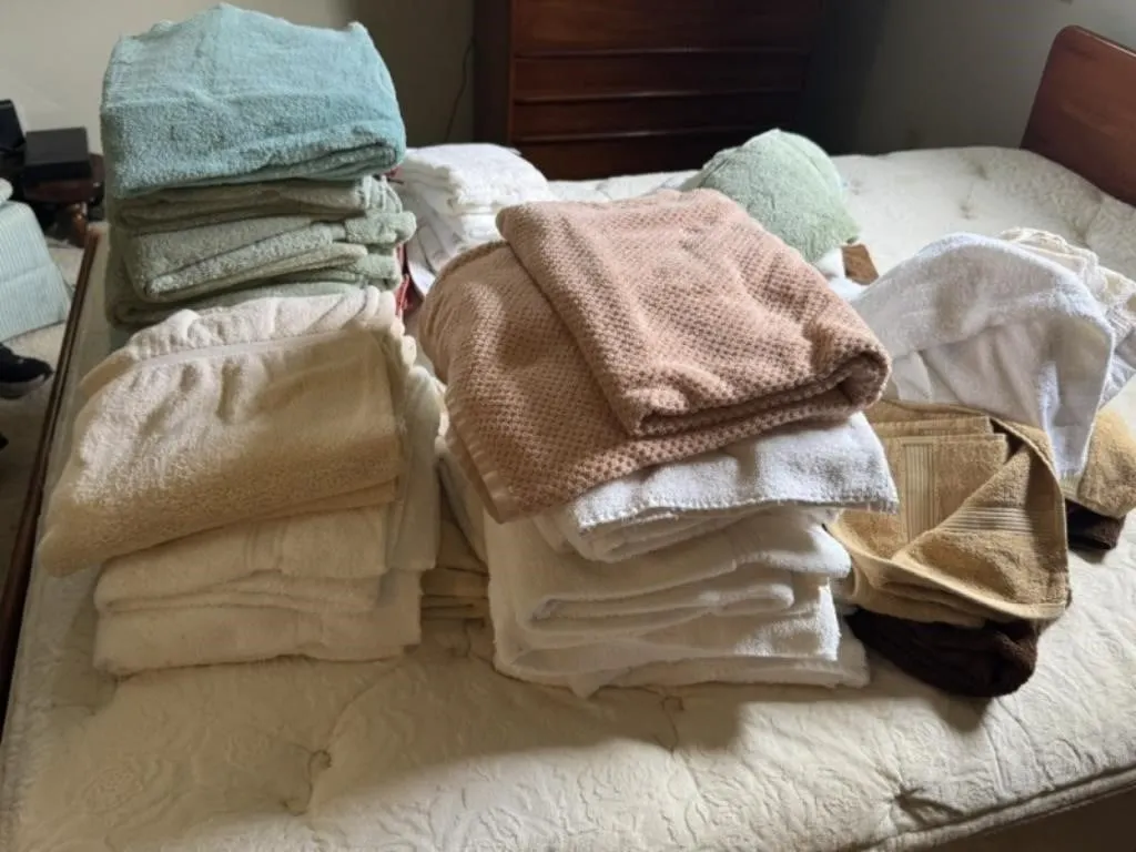 Large Lot of Bath and Hand Towels