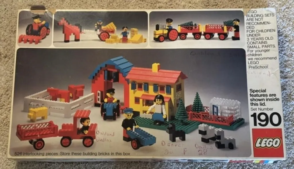 Vintage Lego Set in Original Box