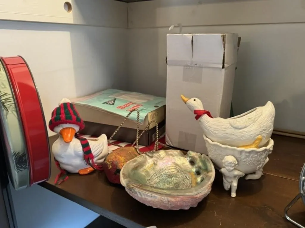 Shelf Full of Home Decor