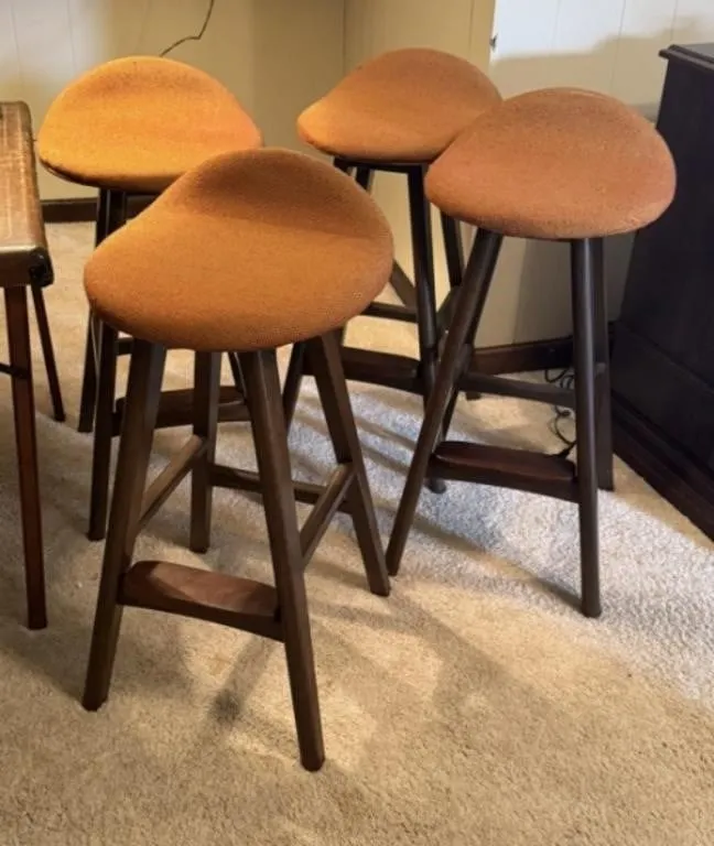 4 - Mid-Century Modern Barstools