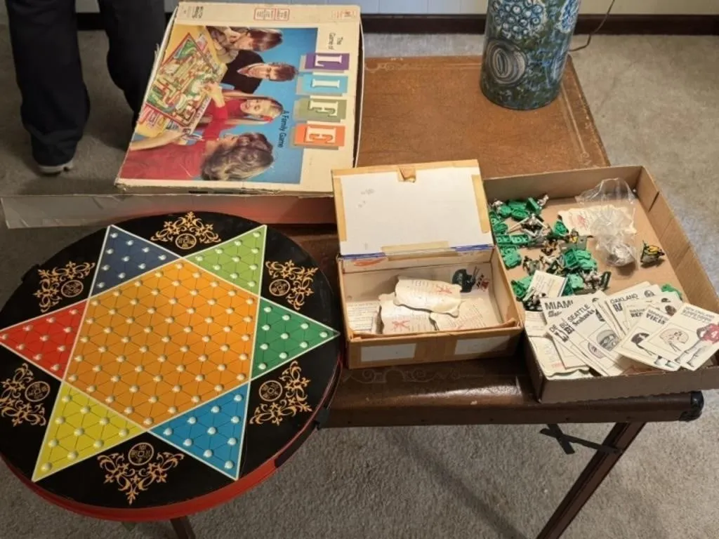 Football Game Pieces, Chinese Checkers