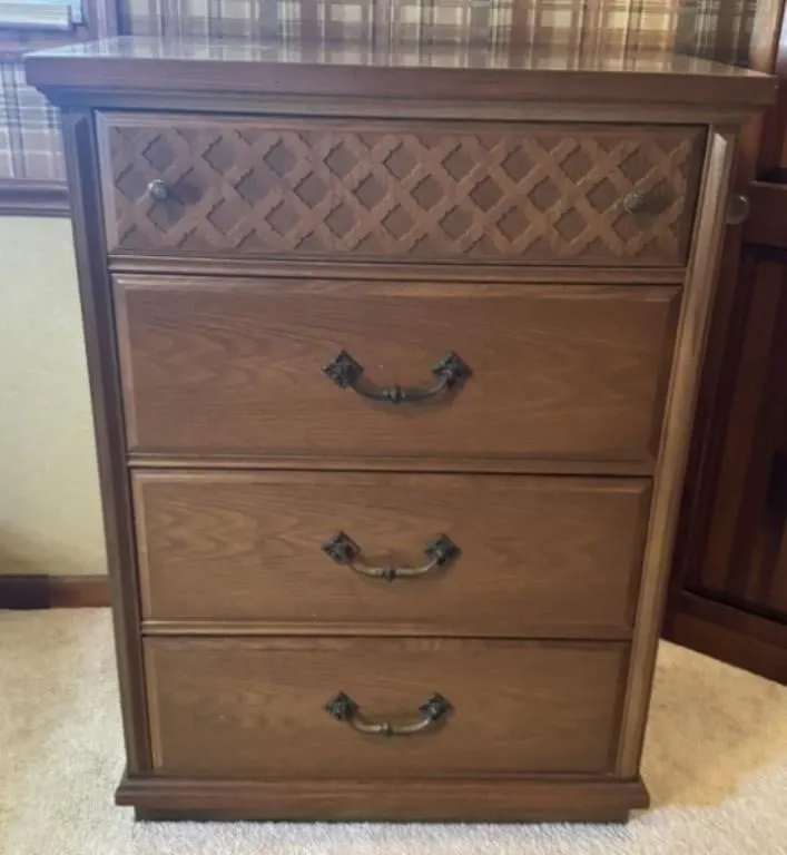 4 Drawer Highboy Dresser