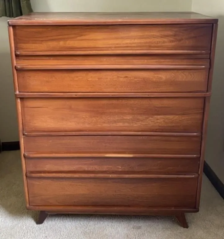 Cherry Highboy Dresser