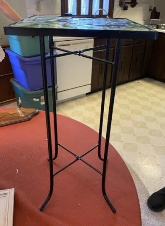 Glass Top Patio Table