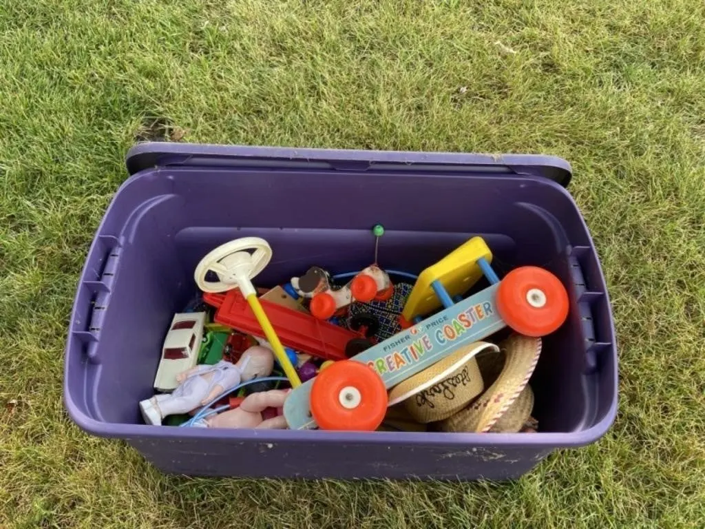 Large Tote Full of Toys