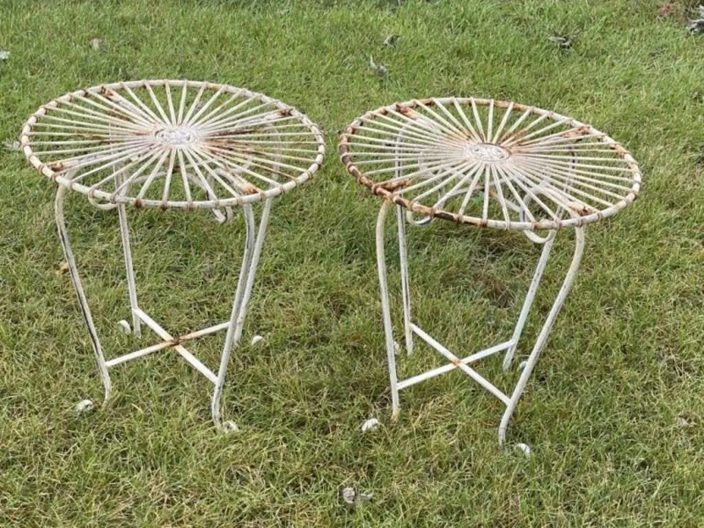 2 - Metal Tables