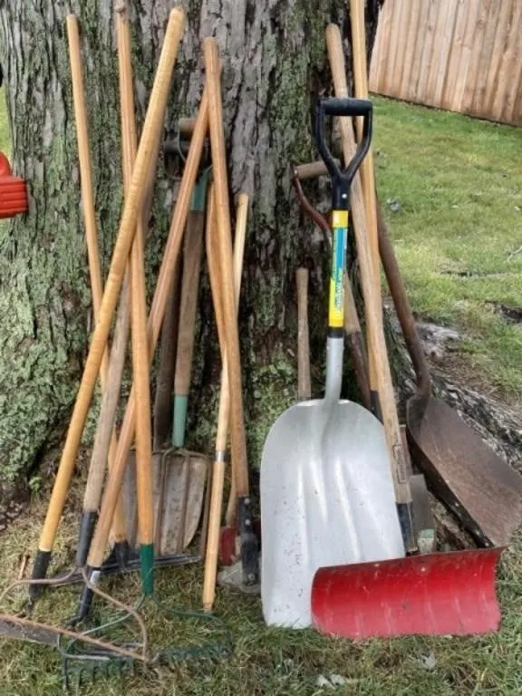 Large Lot of Garden Tools