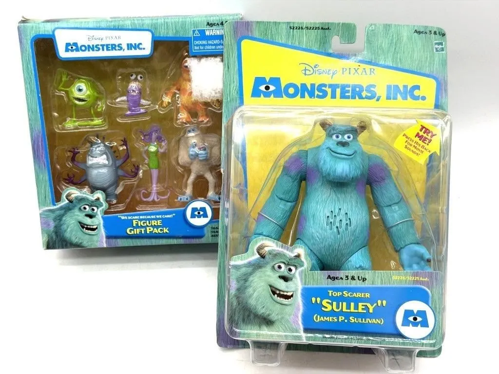 Unopened 2001 Monsters Inc Figures
- 6” figure