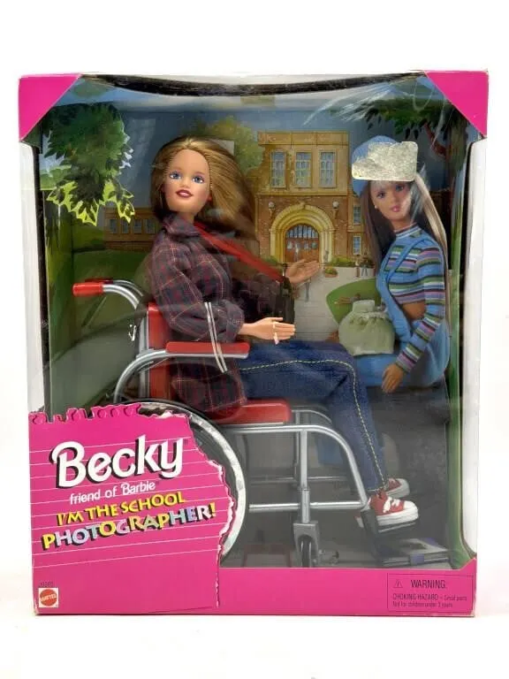 1998 Mattel Becky Friend of Barbie School