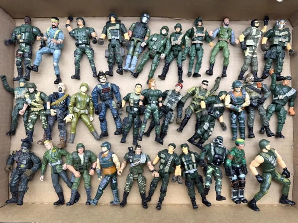 Military Action Figures 4.5”